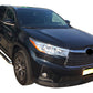 Vanguard Stainless Steel Side Steps & Running Boards Side Steps Running Board for 2014-2019 toyota highlander nan