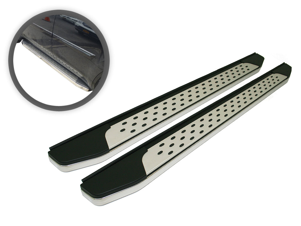 Vanguard Polished Chrome Side Steps & Running Boards Running Boards Running Board for 2020-2024 ford explorer nan