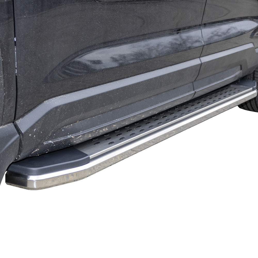 Vanguard Polished Chrome Side Steps & Running Boards Running Boards Running Board for 2019-2024 subaru ascent nan