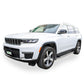 Vanguard Polished Chrome Side Steps & Running Boards Running Boards Step Nerf Bar for 2021-2024 jeep grand cherokee l nan