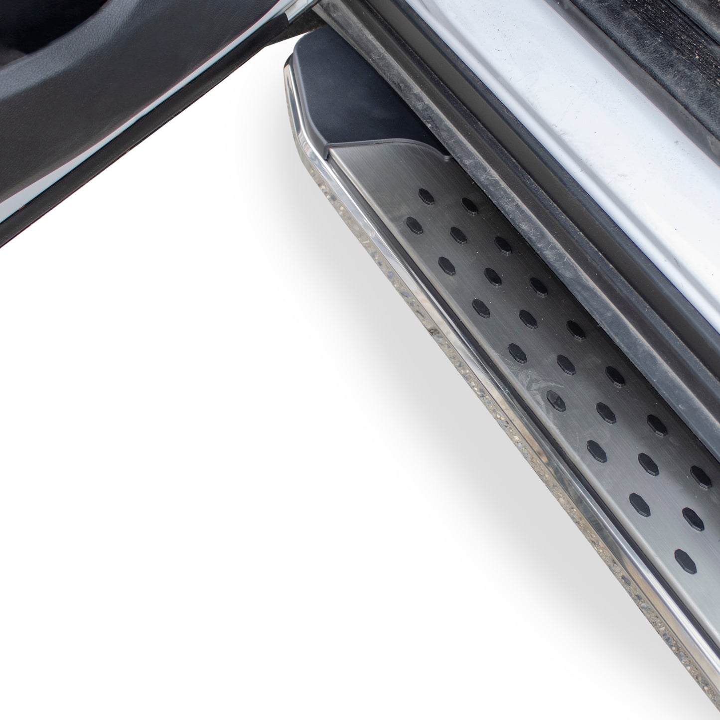 Vanguard Polished Chrome Side Steps & Running Boards Running Boards Step Nerf Bar for 2022-2024 jeep grand cherokee nan