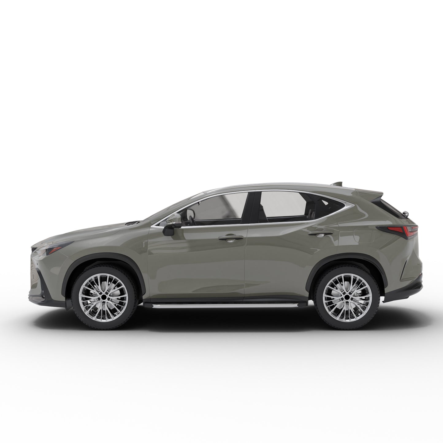 Vanguard Black Side Steps & Running Boards Running Boards Step Nerf Bar for 2022-2024 lexus nx350 nan