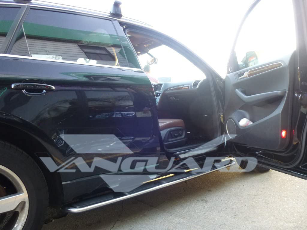 Vanguard Brushed Aluminum Side Steps & Running Boards Running Boards Running Board for 2015-2020 audi q3 nan