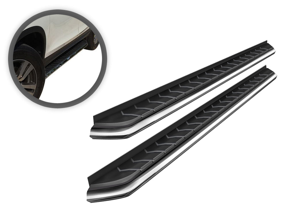 Vanguard Black Side Steps & Running Boards Running Boards Running Board for 2007-2009 acura mdx nan