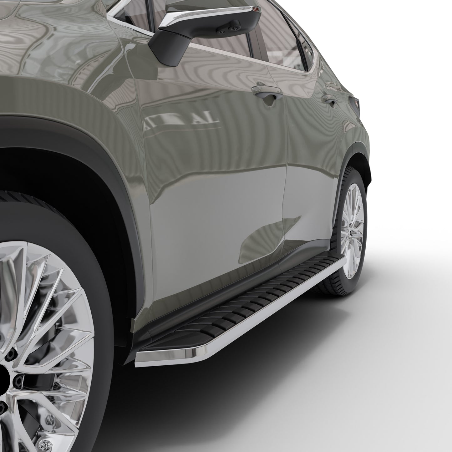 Vanguard Black Side Steps & Running Boards Running Boards Step Nerf Bar for 2022-2024 lexus nx350 nan