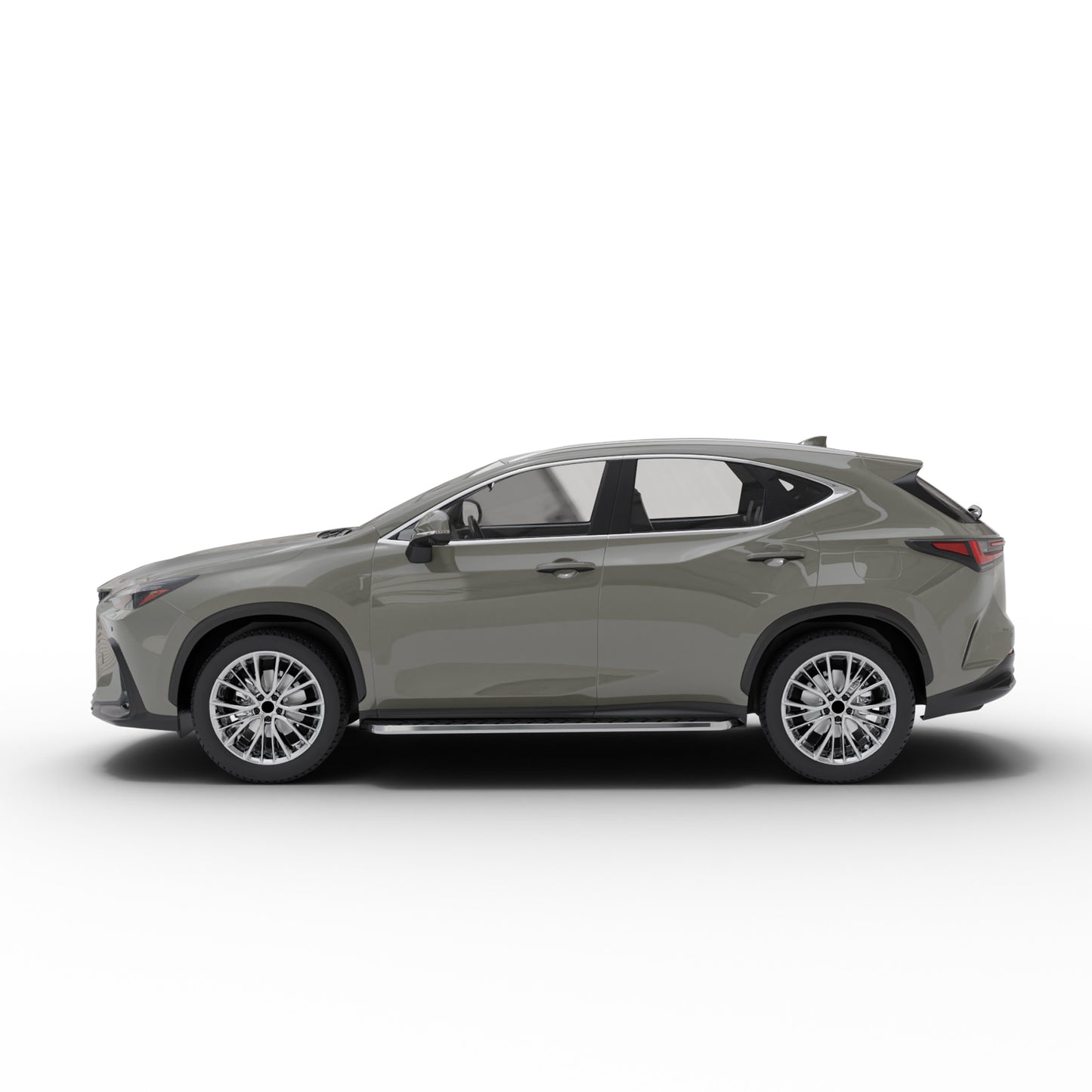 Vanguard Black Side Steps & Running Boards Running Boards Step Nerf Bar for 2022-2024 lexus nx250 nan