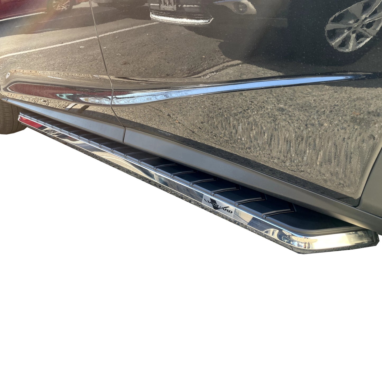 Vanguard Black Side Steps & Running Boards Running Boards Running Board for 2016-2022 lexus rx350 nan