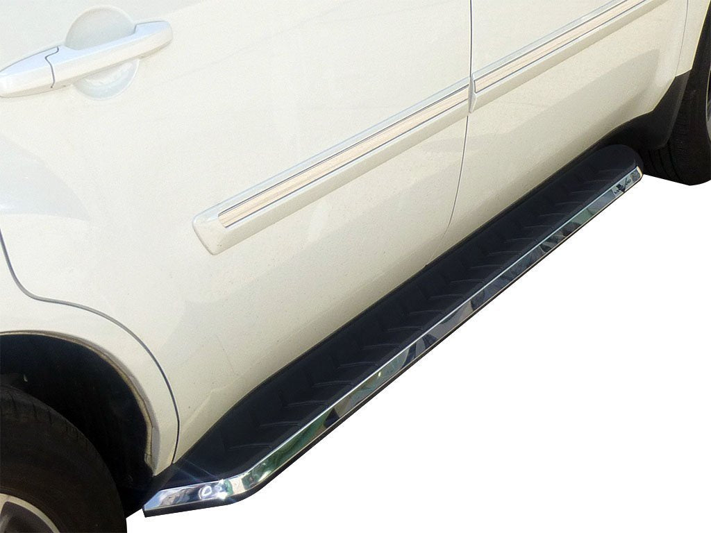 Vanguard Black Side Steps & Running Boards Running Boards Running Board for 2018-2024 volkswagen atlas nan