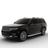Vanguard Black Side Steps & Running Boards Running Boards Step Nerf Bar for 2021-2024 jeep grand cherokee l nan