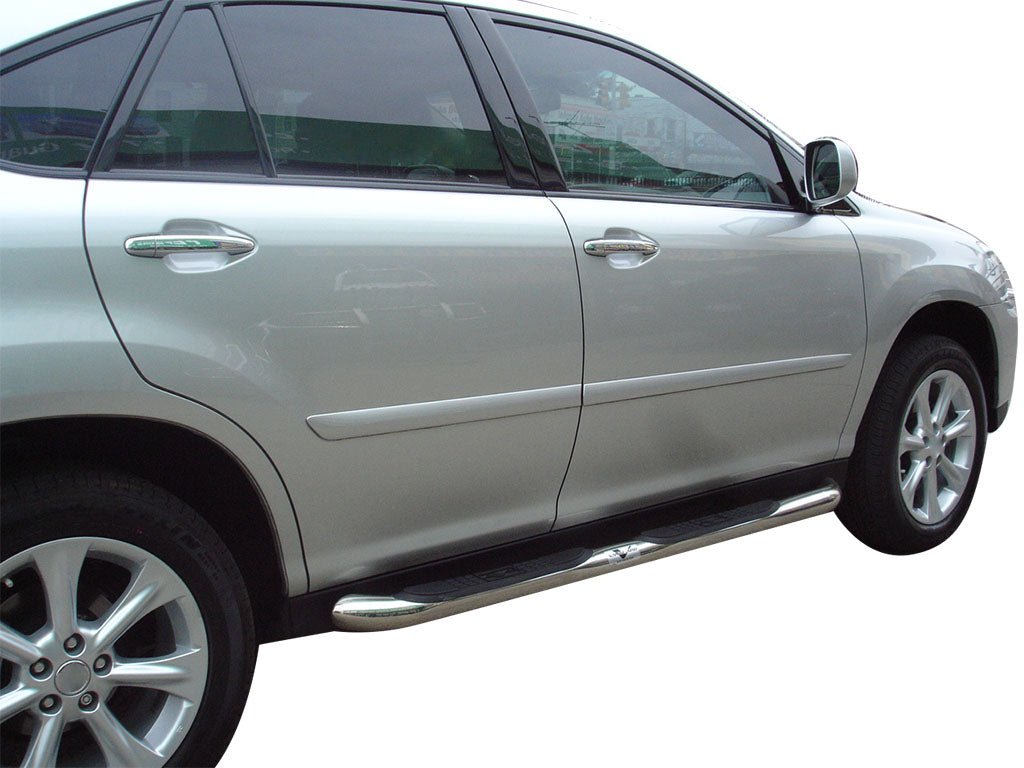 Vanguard Stainless Steel Side Steps & Running Boards Side Steps Running Board for 2007-2021 toyota tundra nan