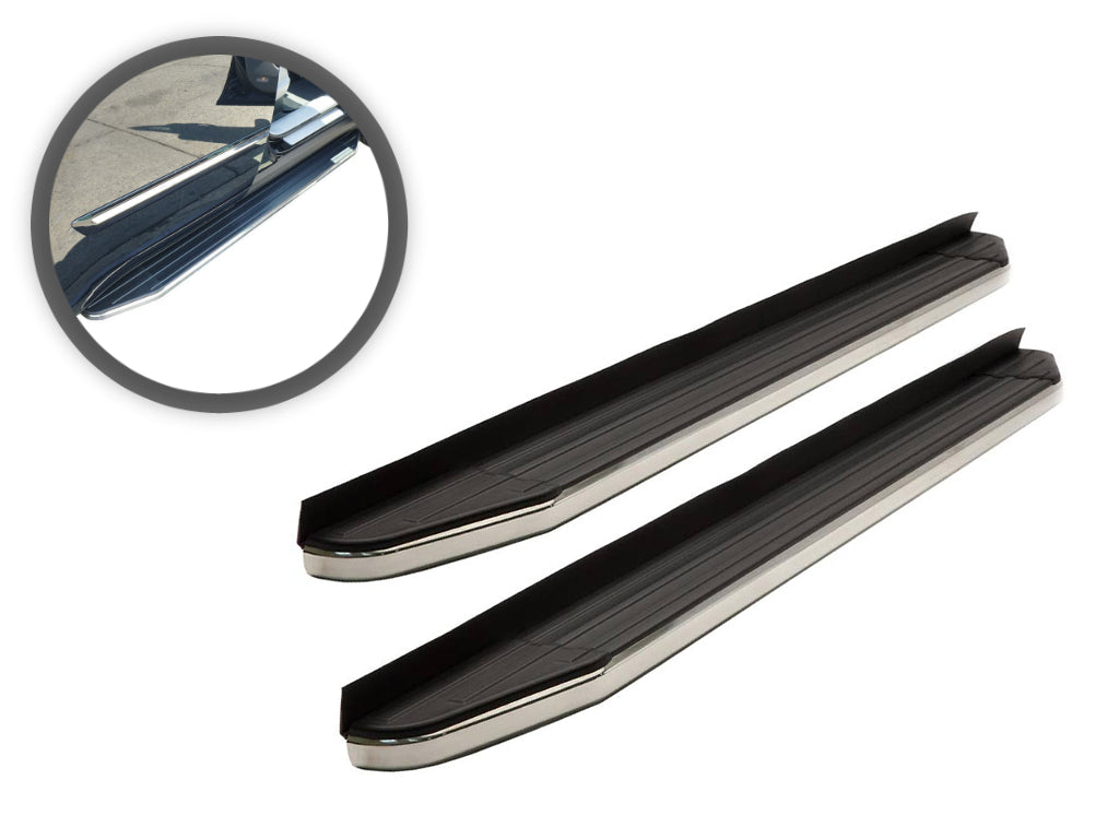 Vanguard Black Side Steps & Running Boards Running Boards Running Board for 2014-2016 acura mdx nan