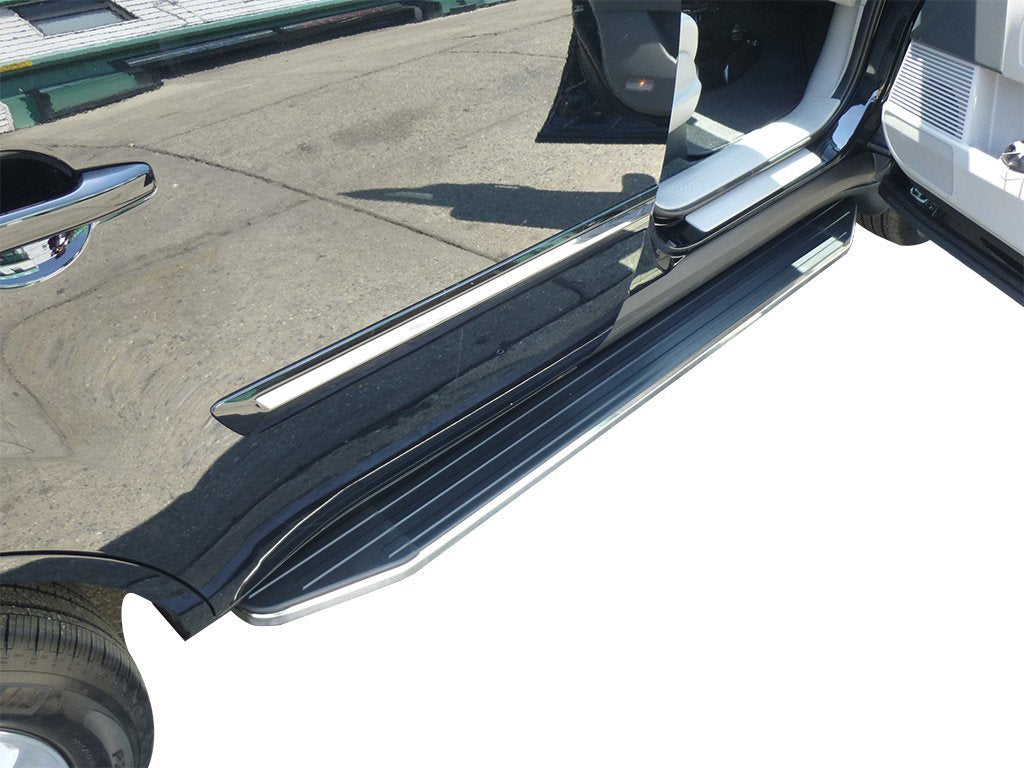 Vanguard Black Side Steps & Running Boards Running Boards Running Board for 2017-2020 acura mdx nan
