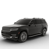 Vanguard Black Side Steps & Running Boards Running Boards Step Nerf Bar for 2021-2024 jeep grand cherokee l nan