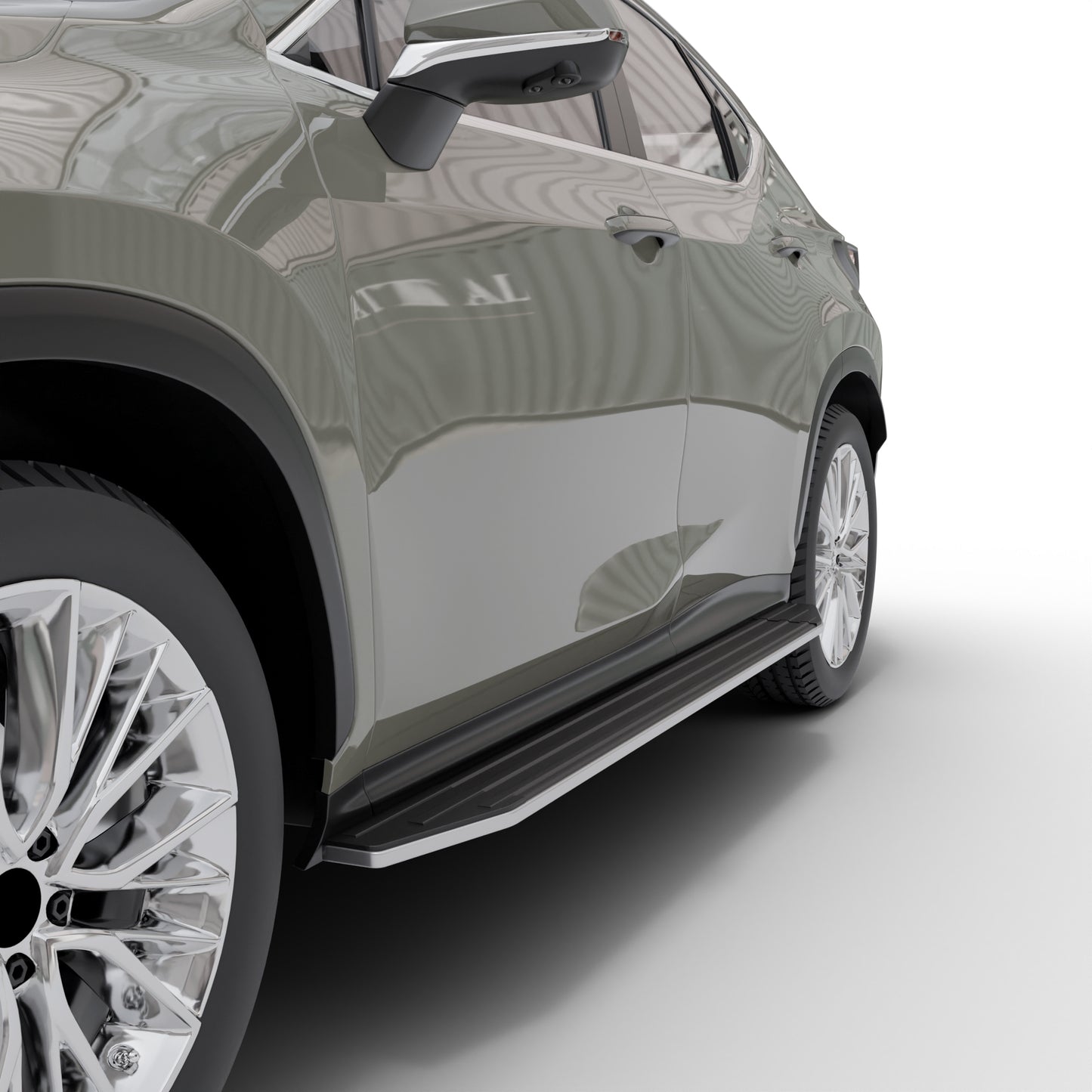 Vanguard Black Side Steps & Running Boards Running Boards Step Nerf Bar for 2022-2024 lexus nx350 nan