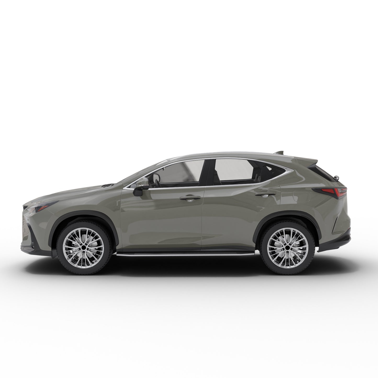 Vanguard Black Side Steps & Running Boards Running Boards Step Nerf Bar for 2022-2024 lexus nx250 nan