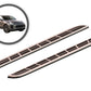 Vanguard Brushed Aluminum Side Steps & Running Boards Running Boards Running Board for 2015-2018 porsche macan nan