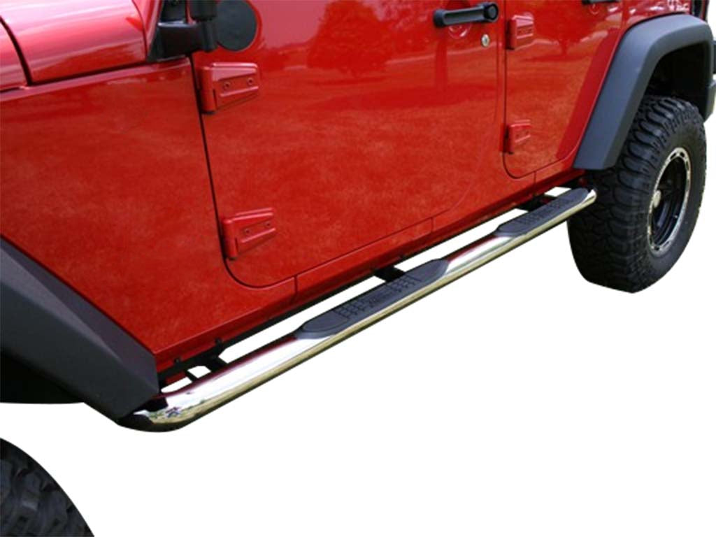 Vanguard Stainless Steel Side Steps & Running Boards Side Steps Running Board for 2007-2018 jeep wrangler nan