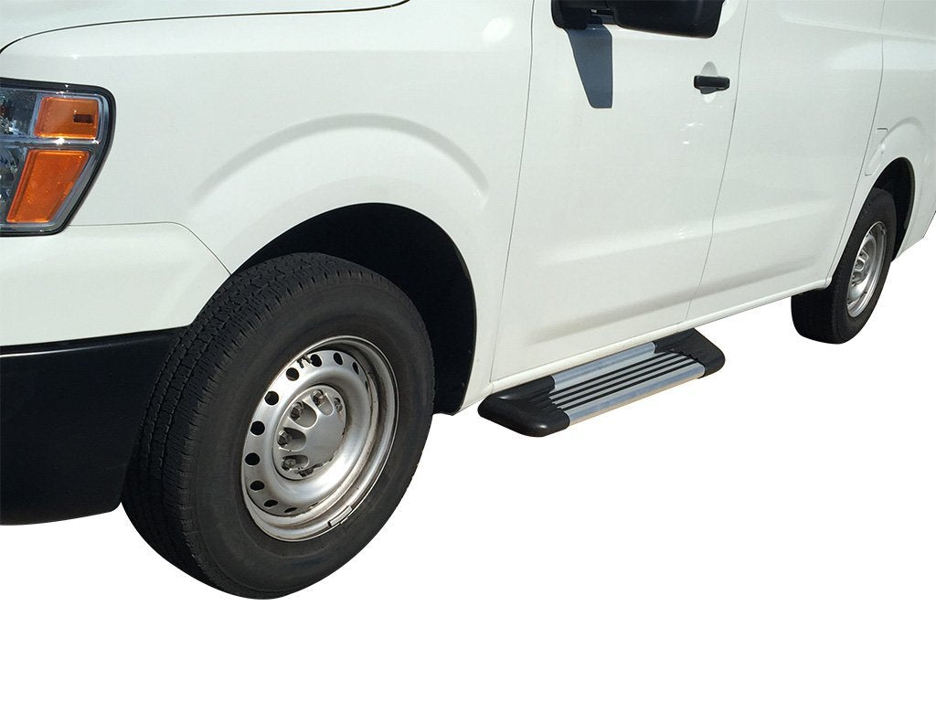 Vanguard Brushed Aluminum Side Steps & Running Boards Running Boards Running Board for 2014-2023 ram promaster 3500 nan