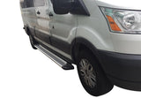 Vanguard Brushed Aluminum Side Steps & Running Boards Running Boards Running Board for 2014-2023 ram promaster 1500 nan