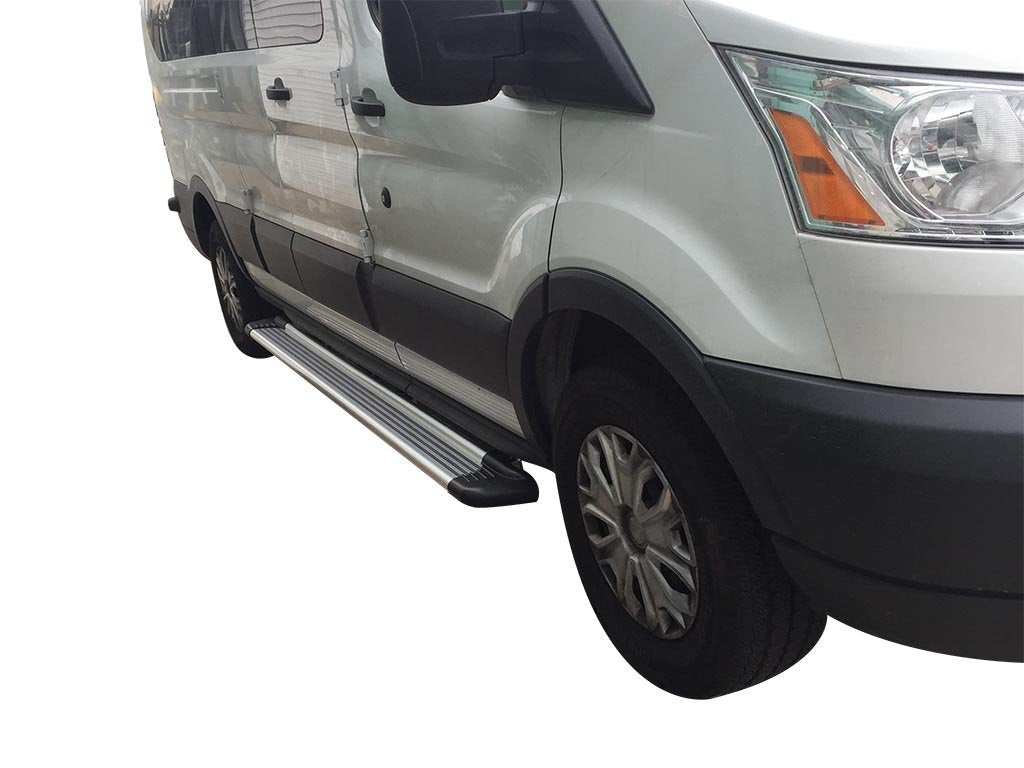 Vanguard Brushed Aluminum Side Steps & Running Boards Running Boards Running Board for 2012-2021 nissan nv3500 nan