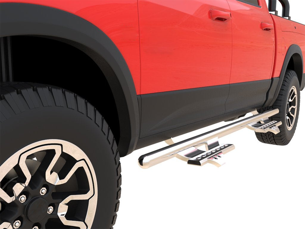 Vanguard Stainless Steel Side Steps & Running Boards Side Steps Step Nerf Bar for 2011-2018 ram 3500 nan
