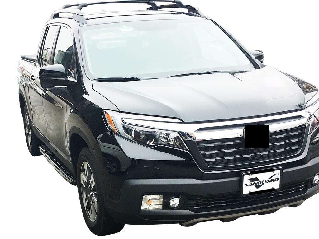 Vanguard Black Side Steps & Running Boards Running Boards Running Board for 2016-2022 honda pilot nan