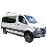 Vanguard Black Powdercoat Side Steps & Running Boards Running Boards Running Board for 2015-2024 ford transit-250 nan