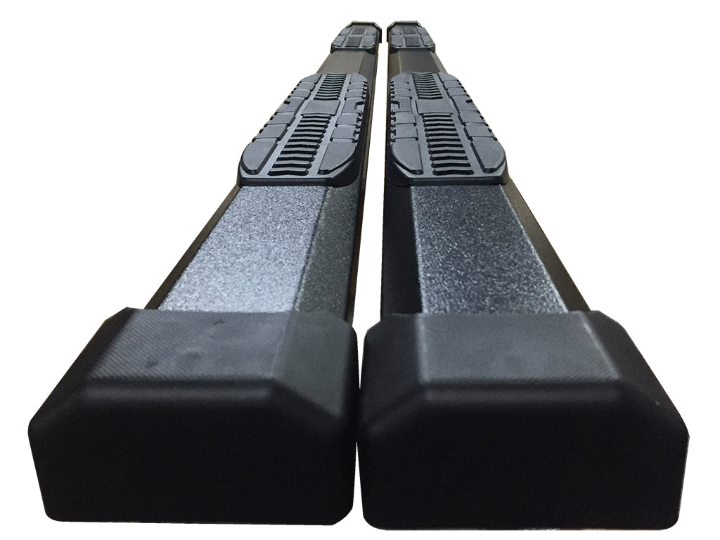 Vanguard Black Powdercoat Side Steps & Running Boards Running Boards Running Board for 2019-2025 chevrolet silverado 1500 nan