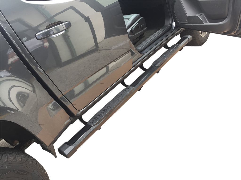 Vanguard Black Powdercoat Side Steps & Running Boards Running Boards Running Board for 2019-2025 chevrolet silverado 1500 nan