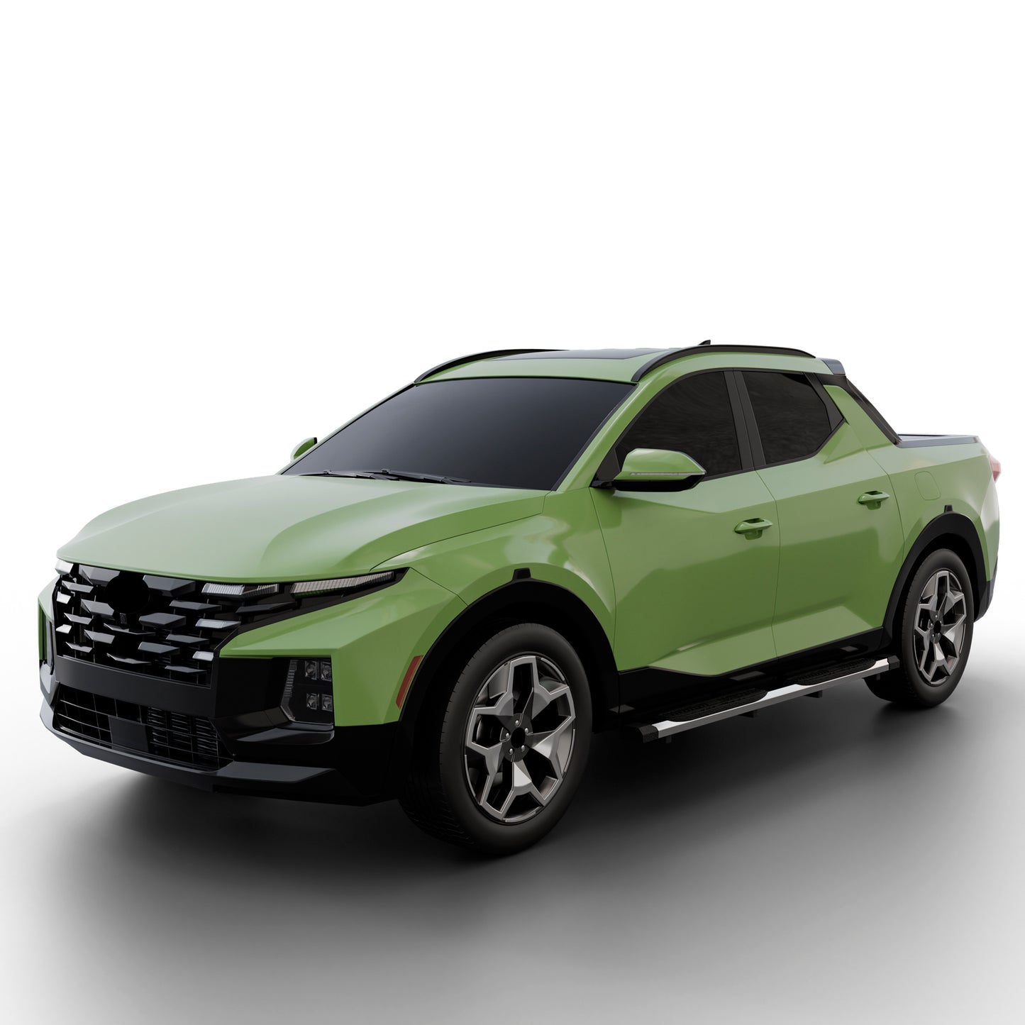 Vanguard Stainless Steel Side Steps & Running Boards Running Boards Running Board for 2022-2024 hyundai santa cruz nan