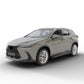 Vanguard Brushed Aluminum Side Steps & Running Boards Running Boards Step Nerf Bar for 2022-2024 lexus nx250 nan