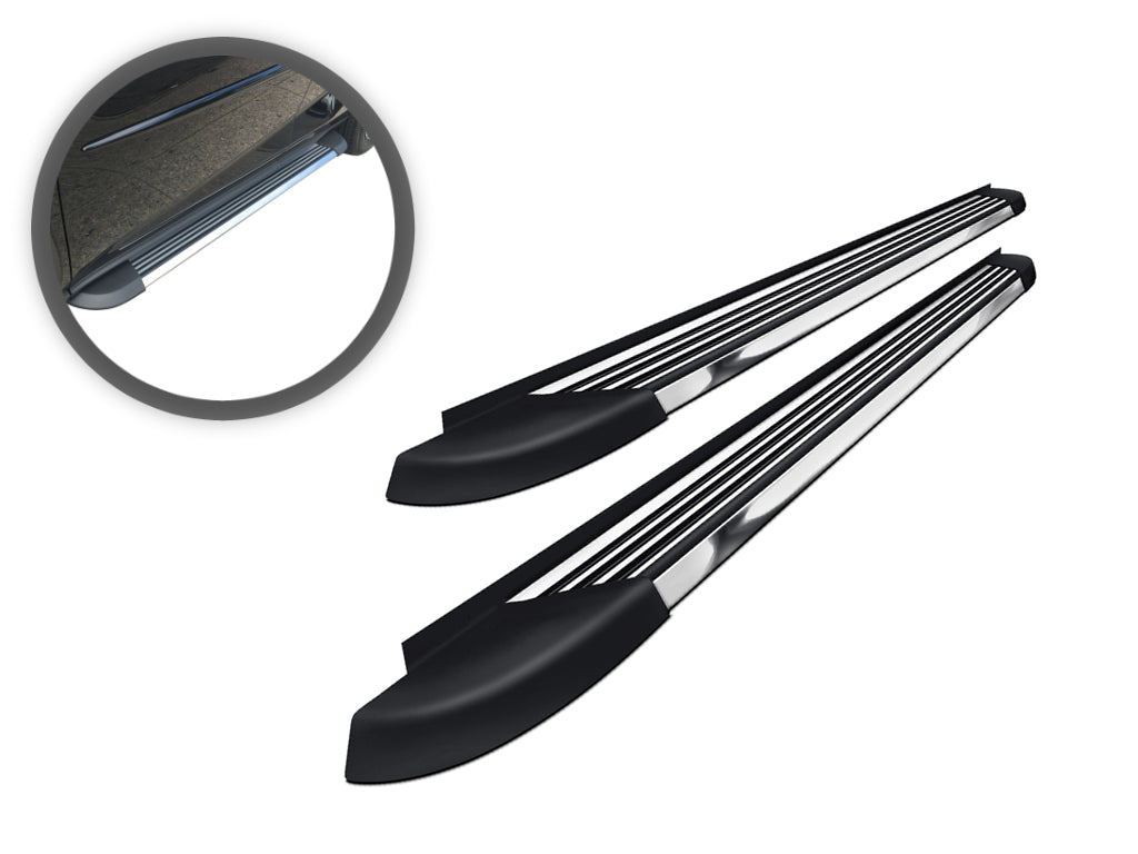 Vanguard Brushed Aluminum Side Steps & Running Boards Running Boards Running Board for 2010-2024 toyota 4runner limited