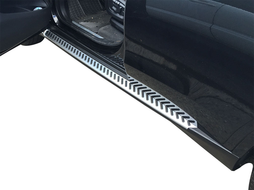 Vanguard Brushed Aluminum Side Steps & Running Boards Running Boards Running Board for 2015-2019 bmw x6 nan