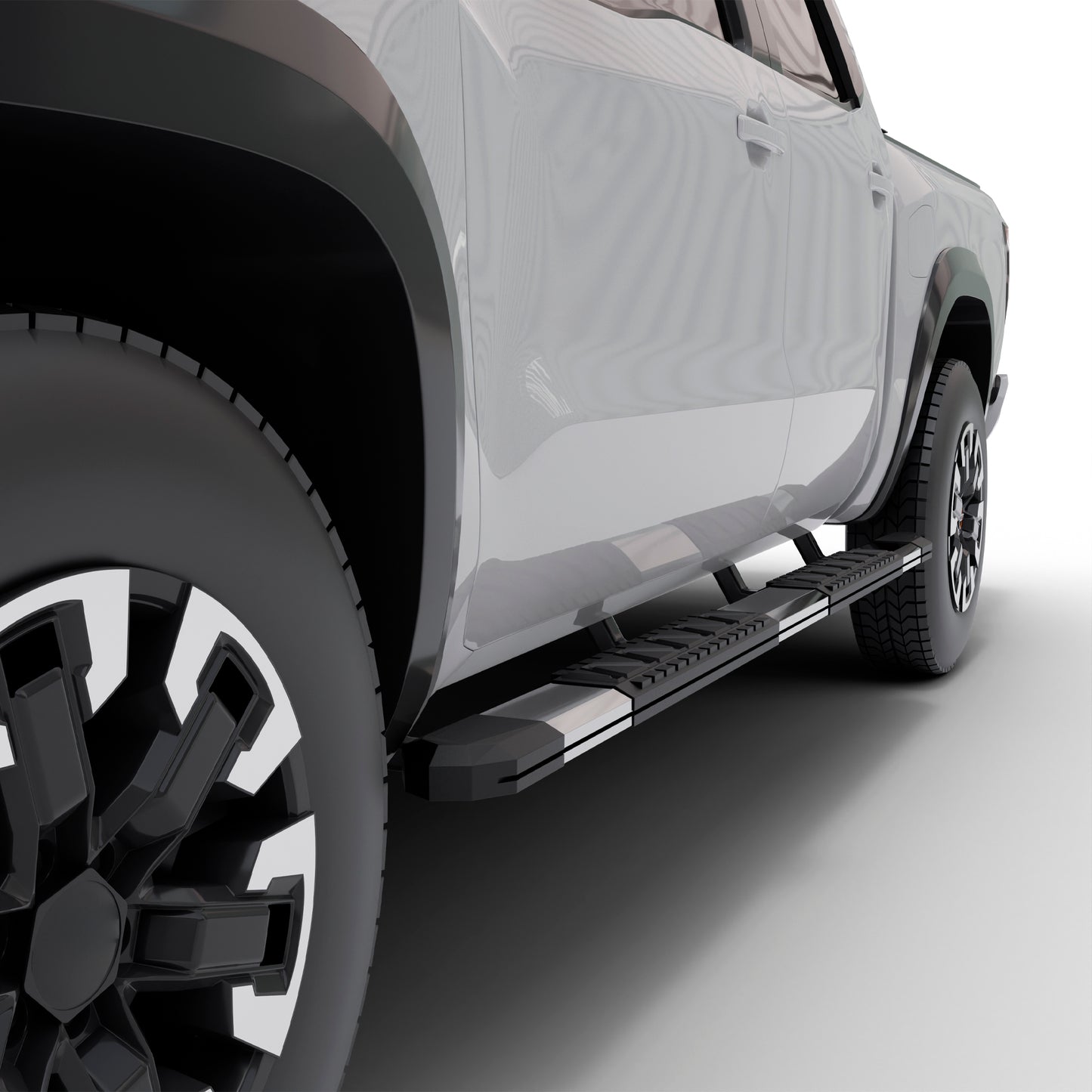 Vanguard Stainless Steel Side Steps & Running Boards Running Boards Running Board for 2005-2024 nissan frontier nan