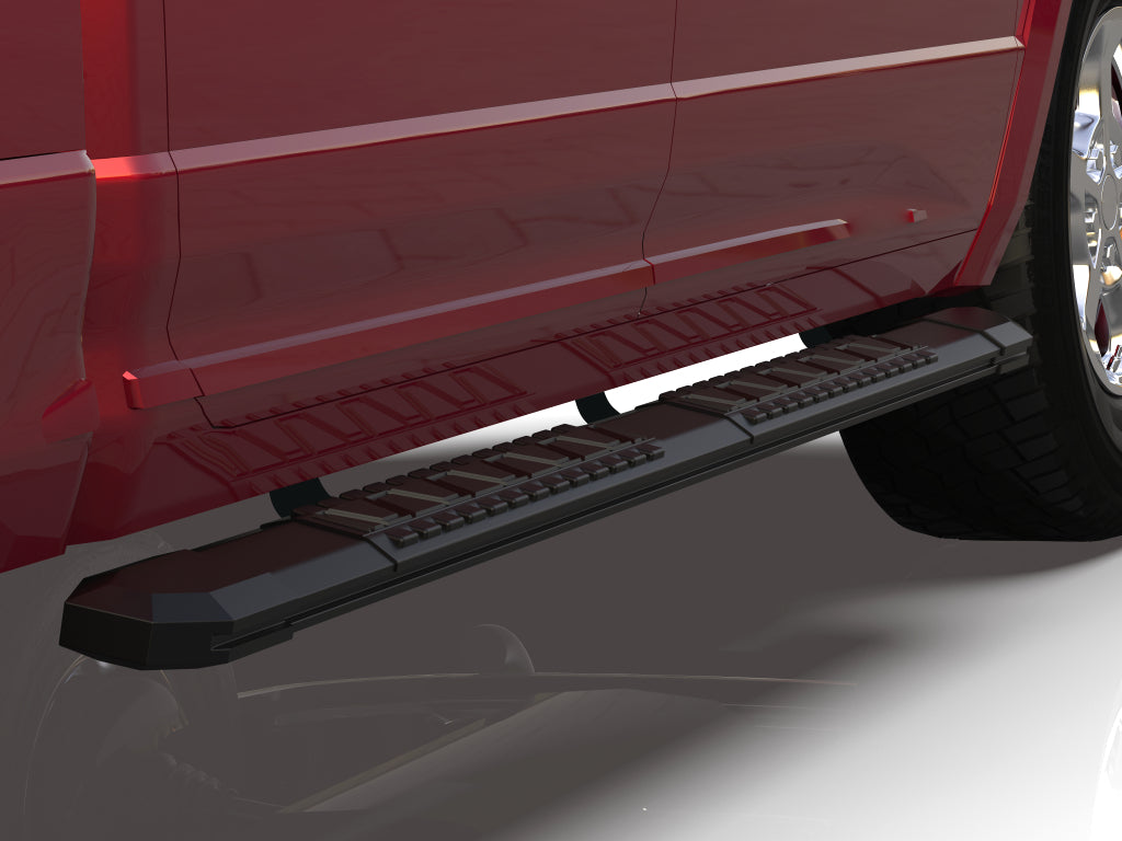 Vanguard Black Powdercoat Side Steps & Running Boards Running Boards Running Board for 2011-2018 ram 1500 nan