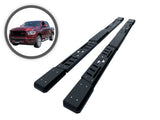 Vanguard Black Powdercoat Side Steps & Running Boards Side Steps Running Board for 2011-2018 ram 1500 nan