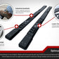 Vanguard Black Powdercoat Side Steps & Running Boards Side Steps Running Board for 2007-2018 gmc sierra 1500 nan