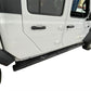 Vanguard Black Powdercoat Side Steps & Running Boards Side Steps Running Board for 2020-2024 jeep gladiator nan
