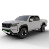 Vanguard Black Powdercoat Side Steps & Running Boards Side Steps Running Board for 2005-2024 nissan frontier nan
