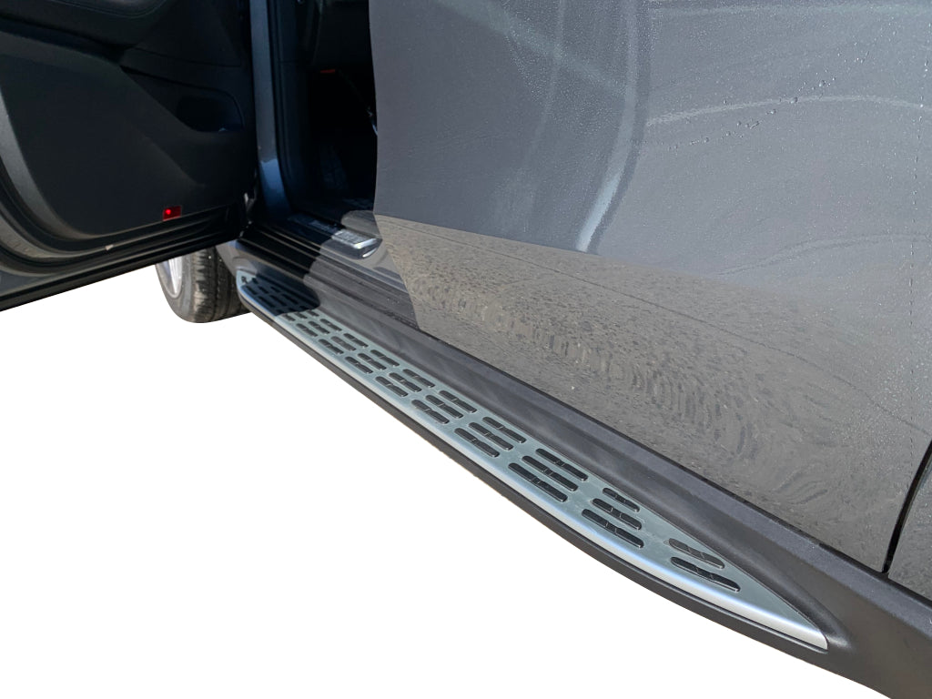 Vanguard Brushed Aluminum Side Steps & Running Boards Running Boards Running Board for 2019-2019 mercedes-benz gle63 amg s nan