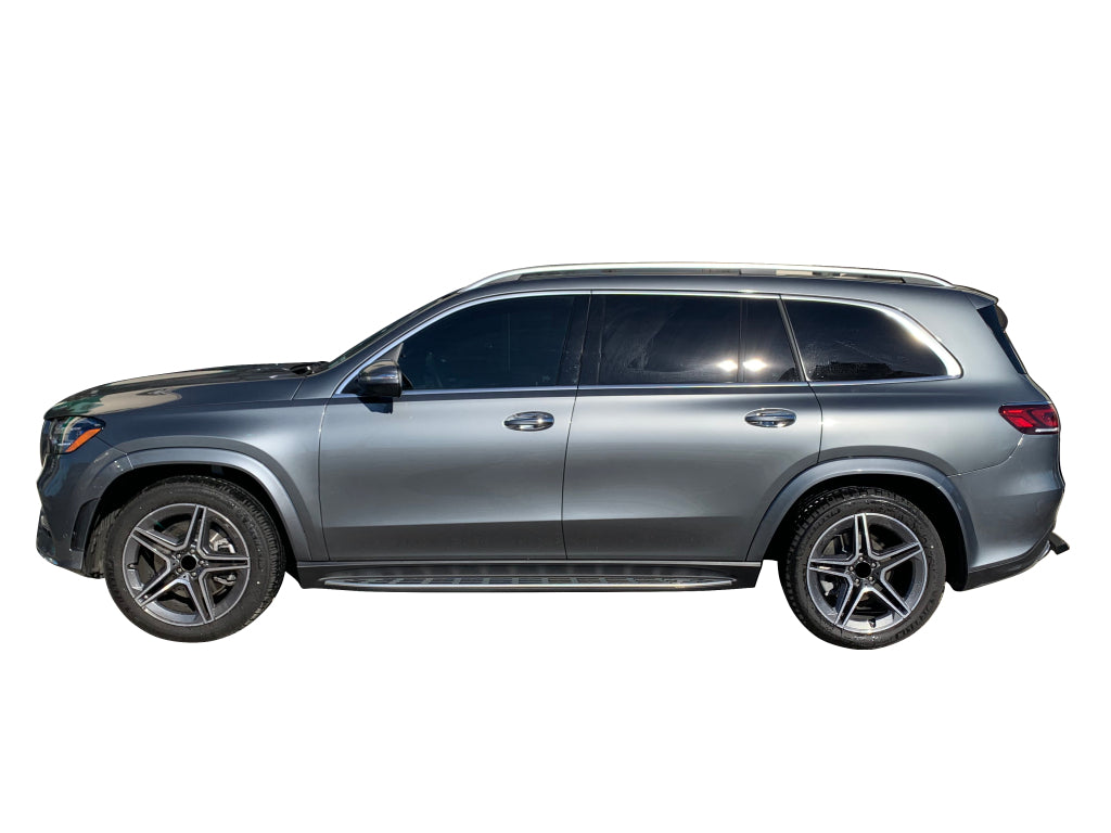 Vanguard Brushed Aluminum Side Steps & Running Boards Running Boards Running Board for 2019-2019 mercedes-benz gle63 amg s nan