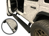 Vanguard Black Side Steps & Running Boards Side Steps Running Board for 2018-2025 jeep wrangler nan