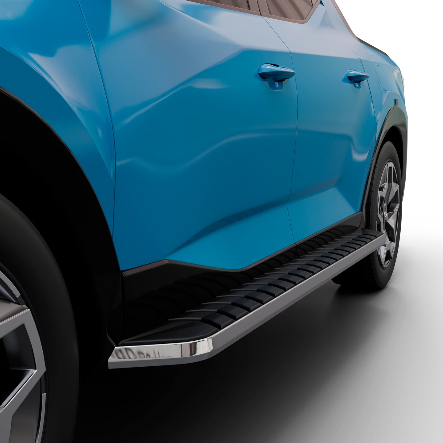 Vanguard Black Side Steps & Running Boards Running Boards Running Board for 2022-2024 hyundai santa cruz nan