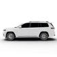 Vanguard Black Side Steps & Running Boards Running Boards Step Nerf Bar for 2022-2024 jeep grand cherokee nan