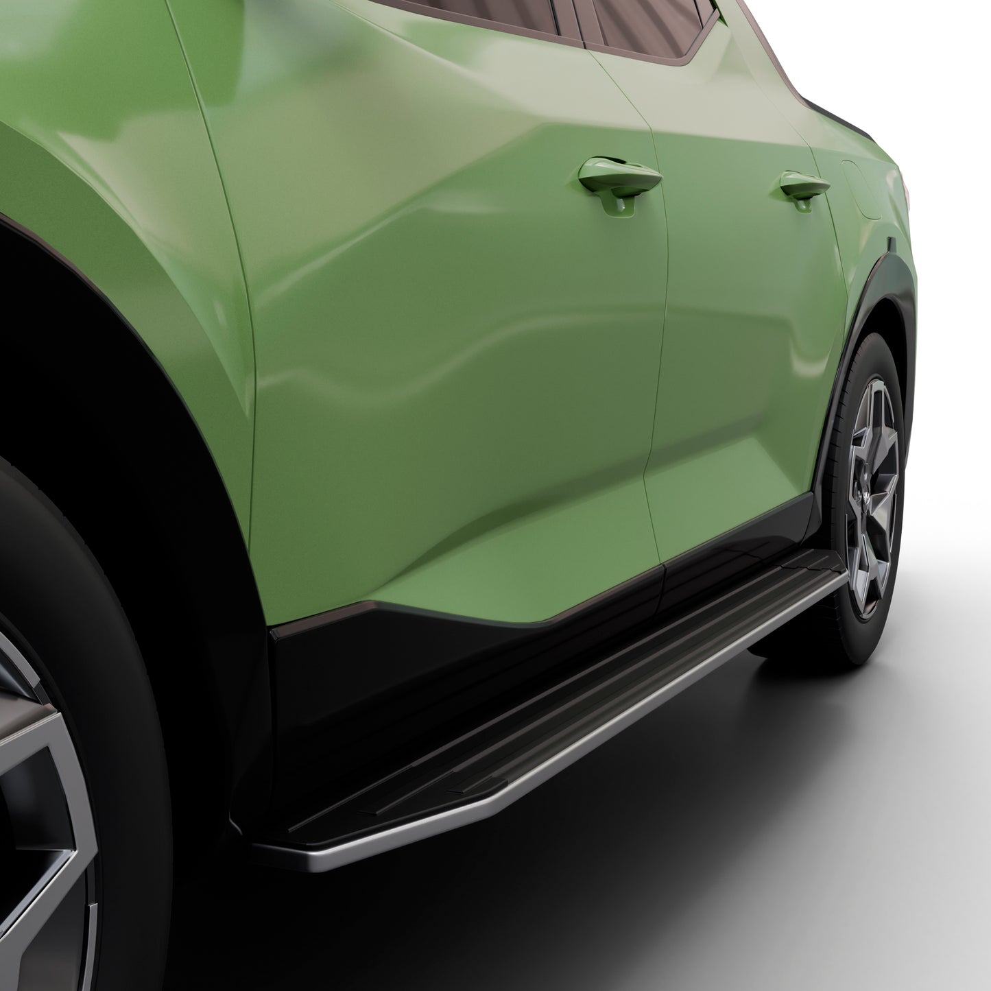 Vanguard Black Side Steps & Running Boards Running Boards Running Board for 2022-2024 hyundai santa cruz nan