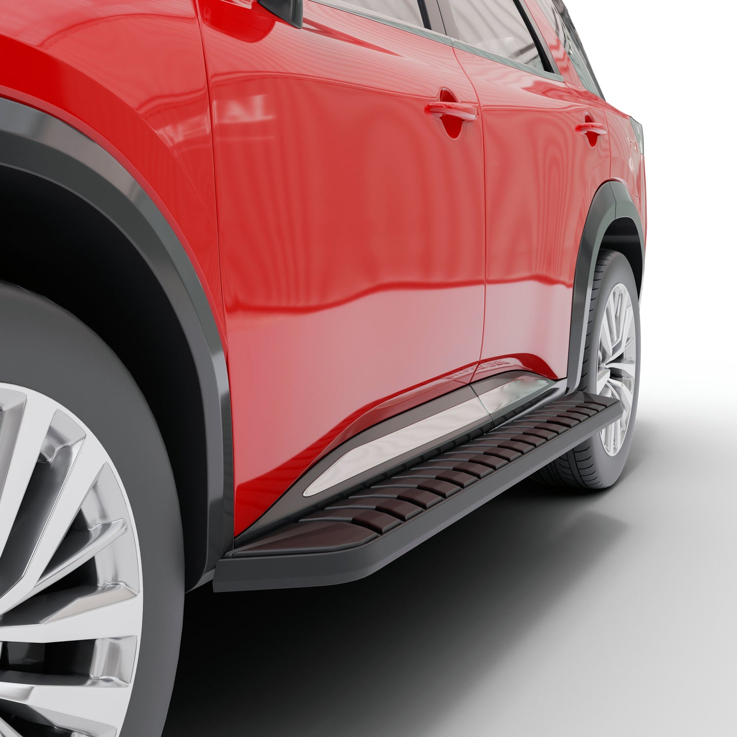 Vanguard Black Side Steps & Running Boards Running Boards Step Nerf Bar for 2022-2024 infiniti qx60 nan