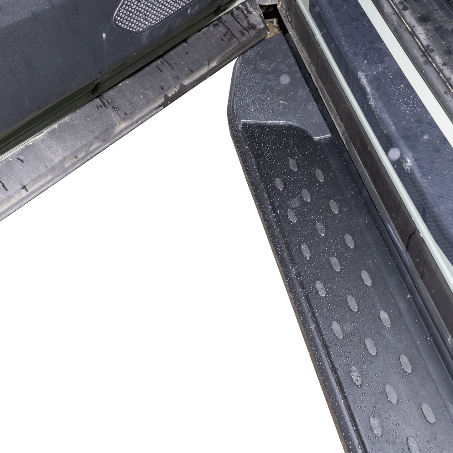 Vanguard Black Side Steps & Running Boards Running Boards Running Board for 2022-2024 hyundai santa cruz nan