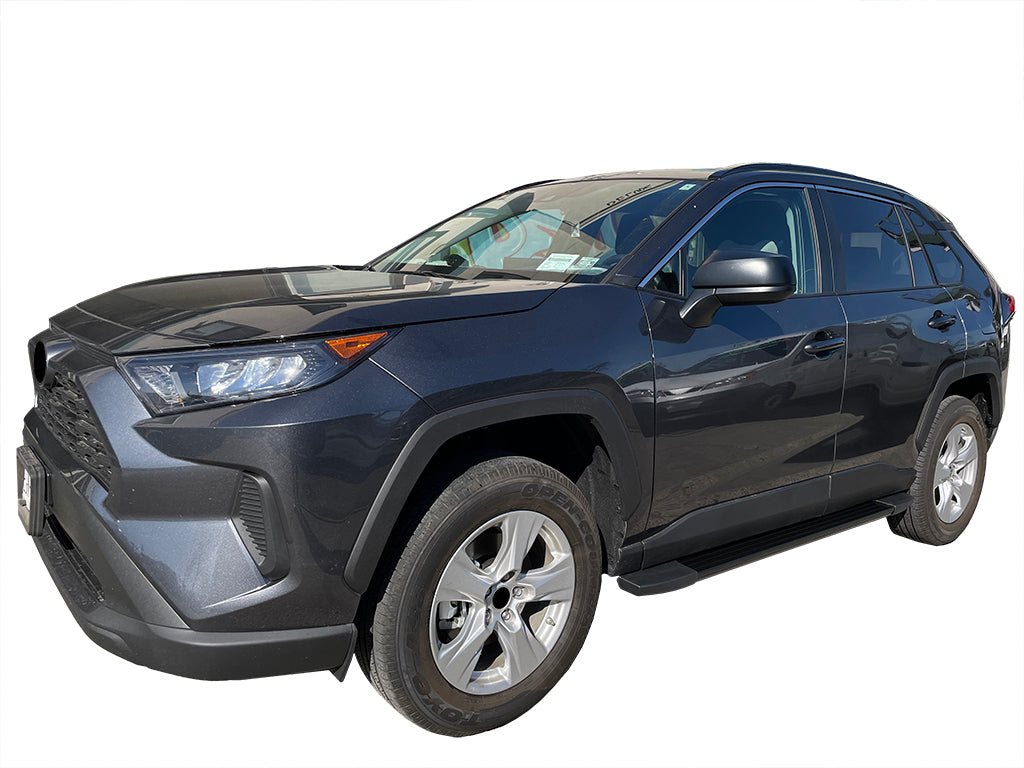 Vanguard Black Side Steps & Running Boards Running Boards Running Board for 2019-2024 toyota rav4 nan