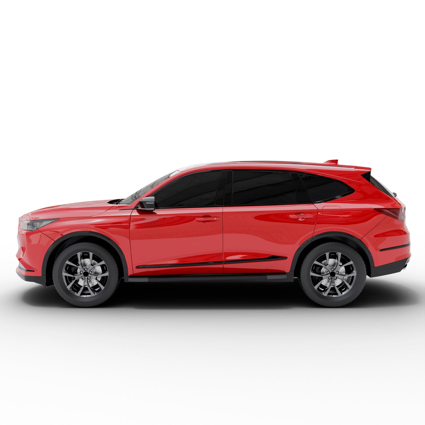 Vanguard Black Side Steps & Running Boards Running Boards Running Board for 2019-2024 acura rdx nan
