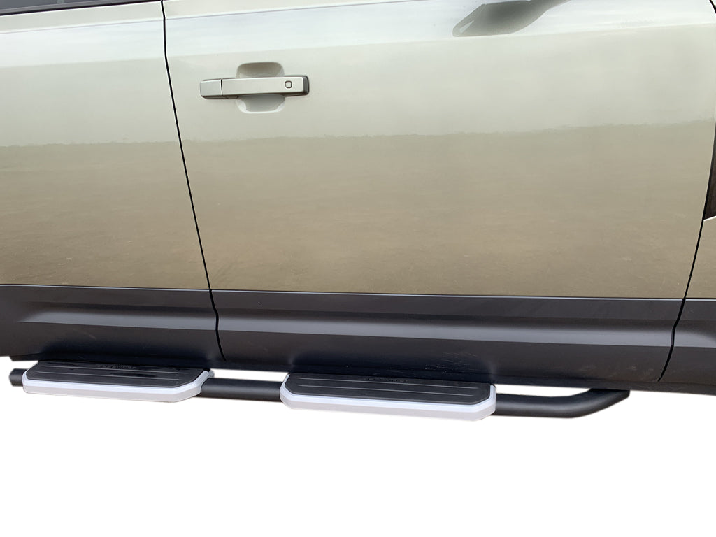Vanguard Black Side Steps & Running Boards Running Boards Running Board for 2020-2024 land rover defender 110 nan